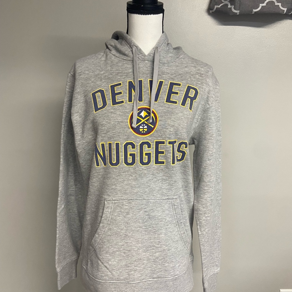 Fanatics Denver Nuggets Gray Hoodie